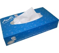 Салфетки для лица Motti 2-сл, 100л, белые, 17г/м.кв. 153100-Ц
