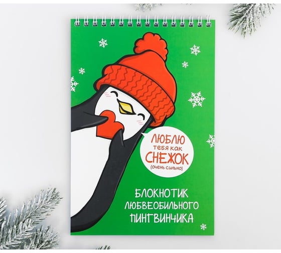 Блокнот Зимнее волшебство Блокнот пингвинчика, А5 4478953