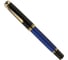 Перьевая ручка Pelikan Souveraen Black and Blue GT, M 994947 2