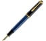 Перьевая ручка Pelikan Souveraen Black and Blue GT, M 995324 1