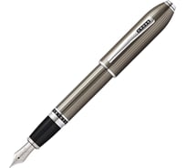 Перьевая ручка Cross Peerless Translucent Titanium - Grey Engraved Lacquer М AT0706-13MY