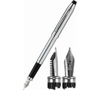 Перьевая ручка Cross Century II - Lustrous Chrome F BL 3509-FS