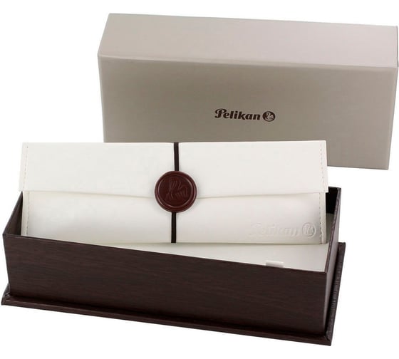 Перьевая ручка Pelikan Souveraen Black and Green GT, M 980029