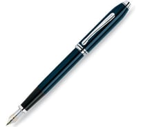 Перьевая ручка Cross Townsend - Quartz Blue Lacquer F BL 696-1FD