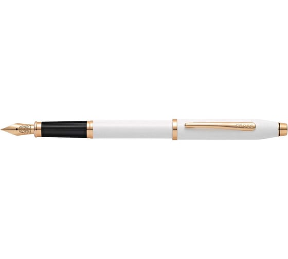 Перьевая ручка Cross Century II - Pearlescent White Lacquer M AT0086-113MF