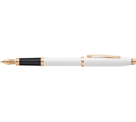 Перьевая ручка Cross Century II - Pearlescent White Lacquer M AT0086-113MF