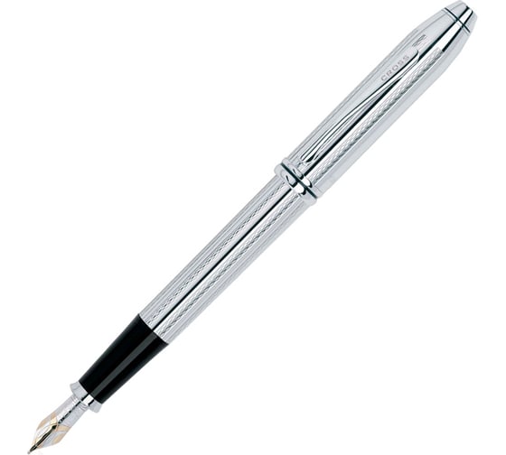 Перьевая ручка Cross Townsend - Platinum Plated F BL AT0046-1FD