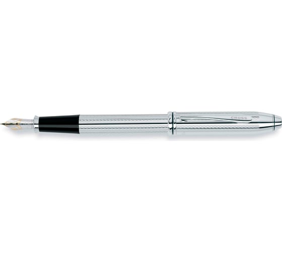 Перьевая ручка Cross Townsend - Platinum Plated F BL AT0046-1FD