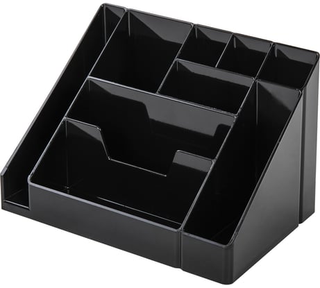 Подставка-органайзер BRAUBERG GRAND OFFICE, 9 отделений, 115x160x105 мм, тонированная 238098