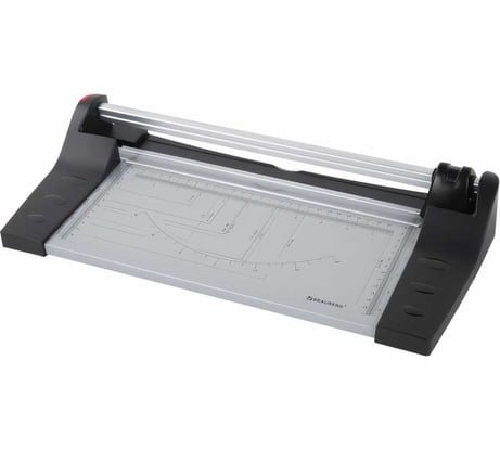 Роликовый резак BRAUBERG EXTRA A4, до 10 листов, длина реза 320 мм, металлическое основание 532325