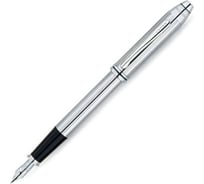 Перьевая ручка Cross Townsend - Lustrous Chrome F BL 536-FS