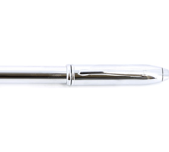 Перьевая ручка Cross Townsend - Lustrous Chrome F BL 536-FS
