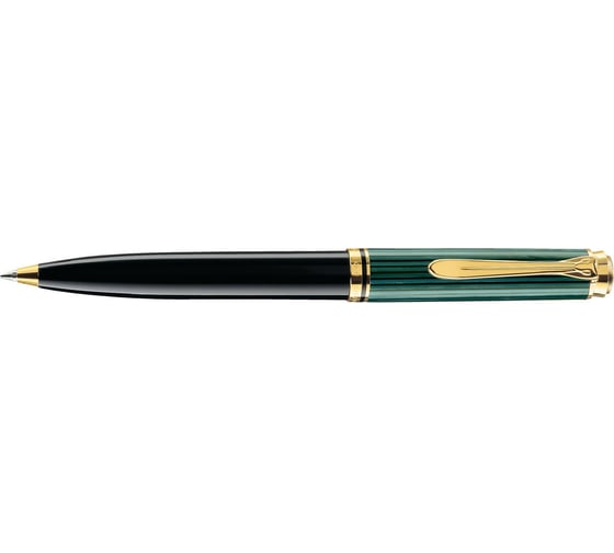 Шариковая ручка Pelikan Souveraen Black Green GT, M 996991