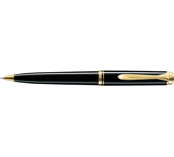 Шариковая ручка Pelikan Souveraen Black GT, M 980193