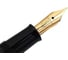 Перьевая ручка Pelikan Elegance Classic Black and Green Marbled GT, M 994103 5