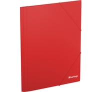 Папка на резинке Berlingo Soft Touch А4, 600 мкм, красная FB4_A4982