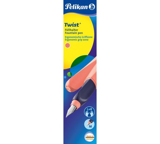 Перьевая ручка Pelikan Office Twist Berry, M PL910644