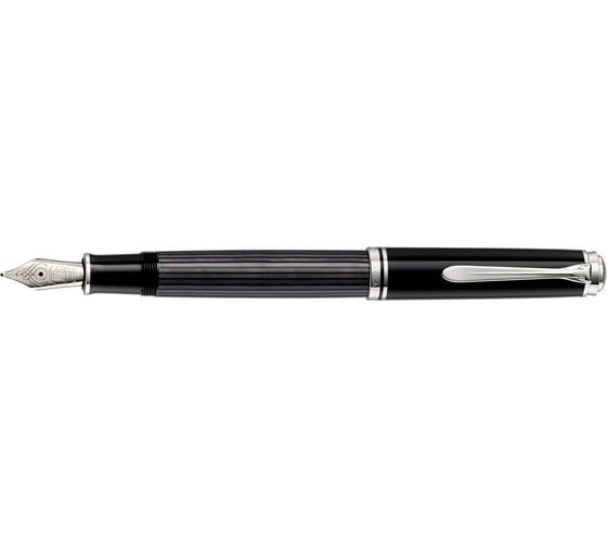 Перьевая ручка Pelikan Souveraen Stresemann Anthracite CT, F 957621
