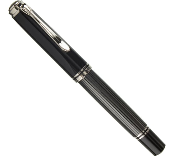 Перьевая ручка Pelikan Souveraen Stresemann Anthracite CT, F 957621