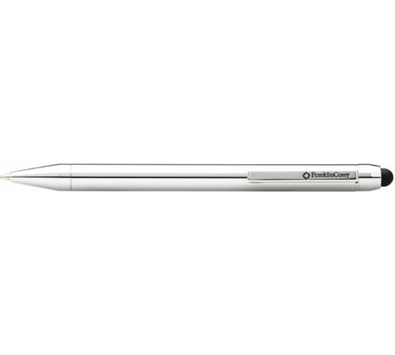 Шариковая ручка FranklinCovey Newbury - Pure Chrome со стилусом, M, BL FC0112-2