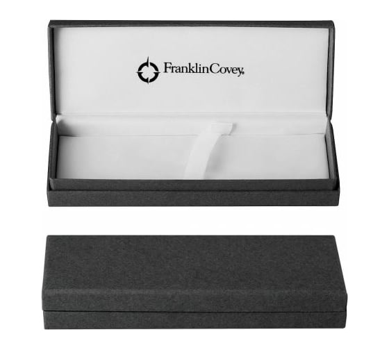 Шариковая ручка FranklinCovey Nantucket - Black Stripe M, BL FC0072-1