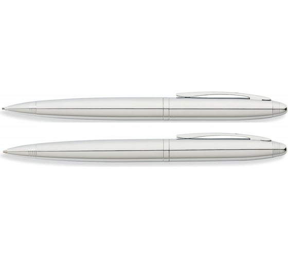 Подарочный набор FranklinCovey Lexington - Chrome, шариковая ручка, карандаш, M FC0011-2