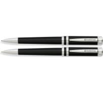 Подарочный набор FranklinCovey Freemont - Black Chrome, шариковая ручка, карандаш, M FC0031-1