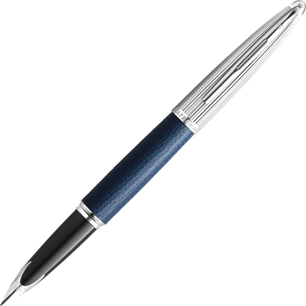 Перьевая ручка Waterman Carene - Blue LTHR, F 2099567 - выгодная цена ...
