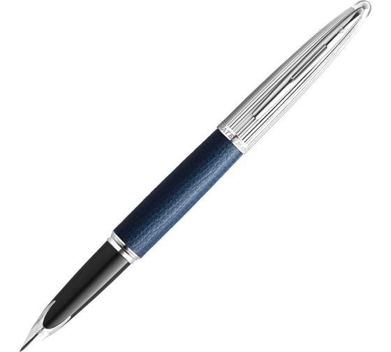 Перьевая ручка Waterman Carene - Blue LTHR, F 2099567 1