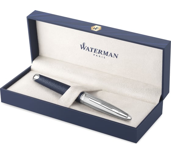 Перьевая ручка Waterman Carene - Blue LTHR, F 2099567