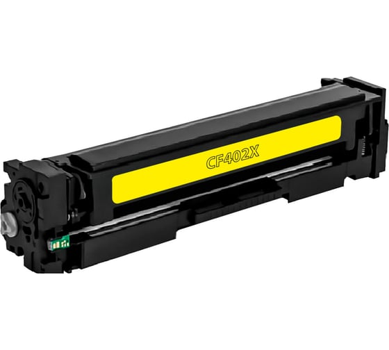 Лазерный картридж SONNEN SH-CF402X для HP LJ Pro M277/M252, высшее качество, желтый, 2300 страниц 363944