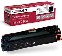 Лазерный картридж SONNEN SH-CF210A для HP LJ Pro M276, высшее качество, черный, 1600 страниц 363958