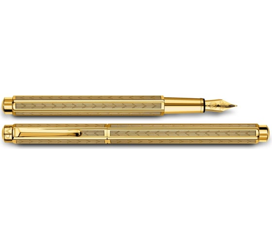 Перьевая ручка Caran d’Ache Перьевая ручка Carandache Ecridor - Chevron GP F 958.198
