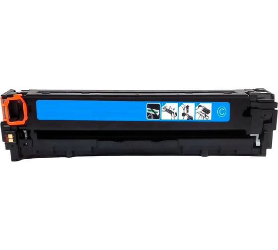 Лазерный картридж SONNEN SH-CB541A для HP СLJ CP1215/1515 высшее качество, голубой, 1400 страниц 363955