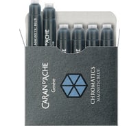 Чернила Caran d’Ache Carandache синий, 6 шт в упаковке 8021.149