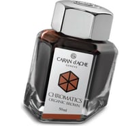 Чернила Caran d’Ache Carandache коричневые, 50 мл 8011.049