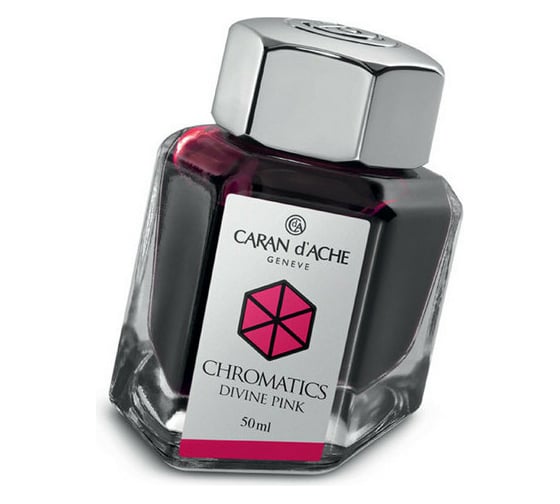 Чернила Caran d’Ache Carandache розовые, 50 мл 8011.080