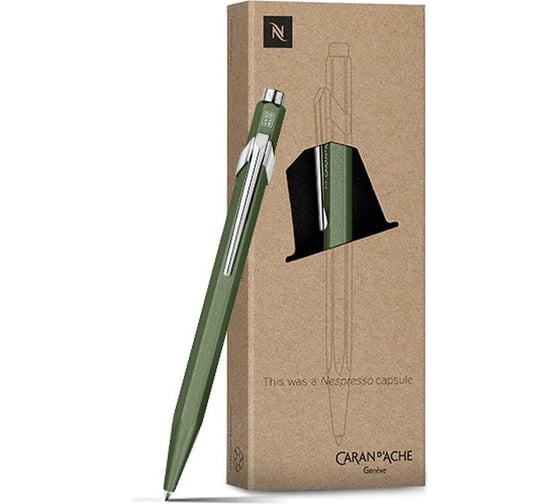 Шариковая ручка Caran d’Ache Carandache Office 849 Nespresso Edition 2 - Green India M 849.248