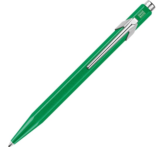 Шариковая ручка Caran d’Ache Carandache Office 849 Pop Line - Metallic Green M 849.712