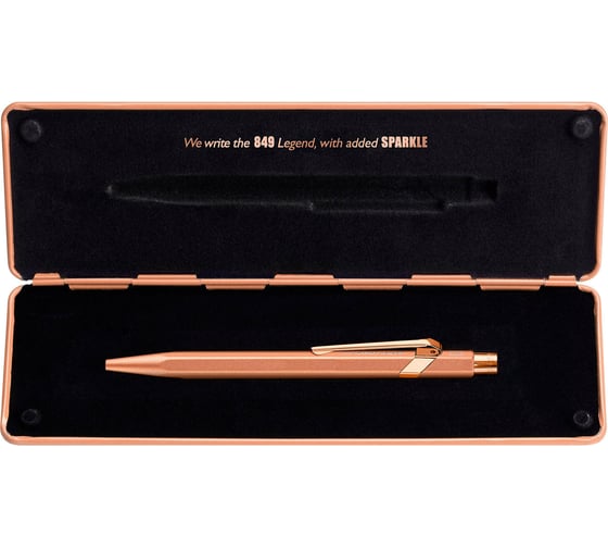 Шариковая ручка Caran d’Ache Carandache Office 849 Brut Rose - шариковая ручка, M 849.997