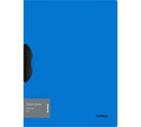 Папка с пластиковым клипом Berlingo Color Zone А4, 450 мкм, голубая FCl_A4063