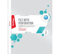 Папка-вкладыш Berlingo с перфорацией, А4, 110 мкм, матовая AFp_04506