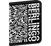Папка на молнии Berlingo Monochrome А5+, 600 мкм, с рисунком ZF5_A5S01