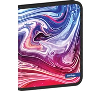 Папка на молнии Berlingo Liquid Wave А5+, 600 мкм, с рисунком ZF5_A5S02