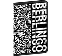Папка на молнии Berlingo Monochrome А4, 600 мкм, с рисунком ZF4_A4S01
