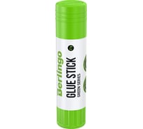 Клей-карандаш Berlingo "Green Series", 21г, 12 шт в упаковке, блистер, европодвес, растительные компоненты FPp_21200_b