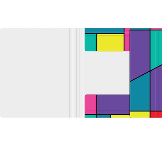 Папка для тетрадей на резинке Berlingo Color Block А5+, 600 мкм, с рисунком FB5_A5S03