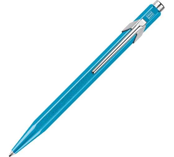 Шариковая ручка Caran d’Ache Carandache Office 849 Pop Line - Turquoise  M 849.671