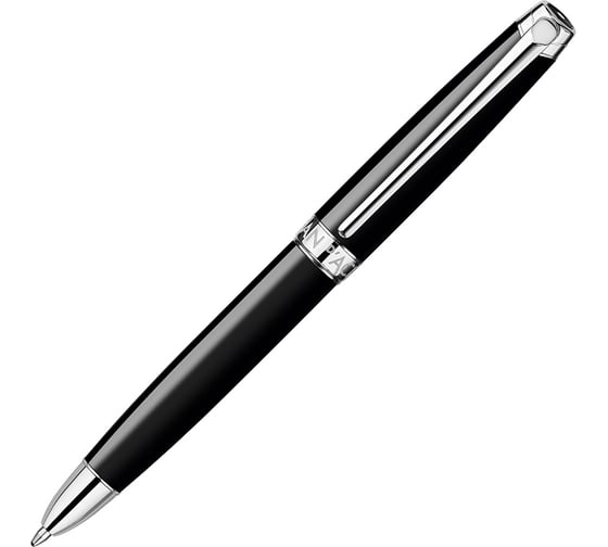 Шариковая ручка Caran d’Ache Carandache Leman Bi-Fonction - Black RH механический карандаш, M, подарочная упаковка 4759.782