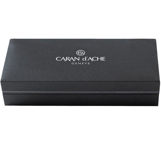 Шариковая ручка Caran d’Ache Carandache Leman Bi-Fonction - Black RH механический карандаш, M, подарочная упаковка 4759.782